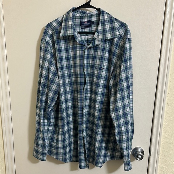 Vineyard Vines Other - Vineyard Vines Performance Classic Fit Tucker Shirt Long Sleeve Plaid